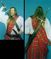 Back scabbard