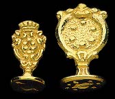 Wax seal handles