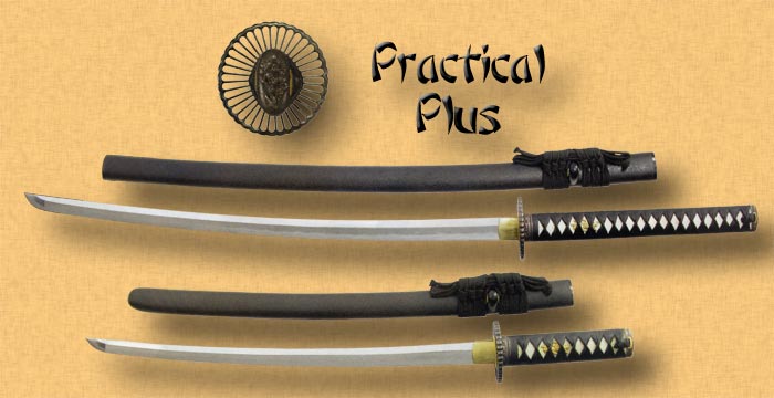 Practical Plus katana & wakizashi